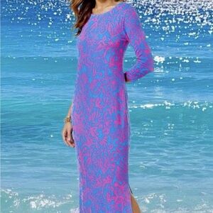 Lilly Pulitzer Morgann maxi dress SZ med